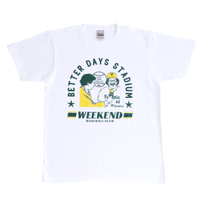 Better Days Stadium × Fanatics T-shirt Green × Yellow